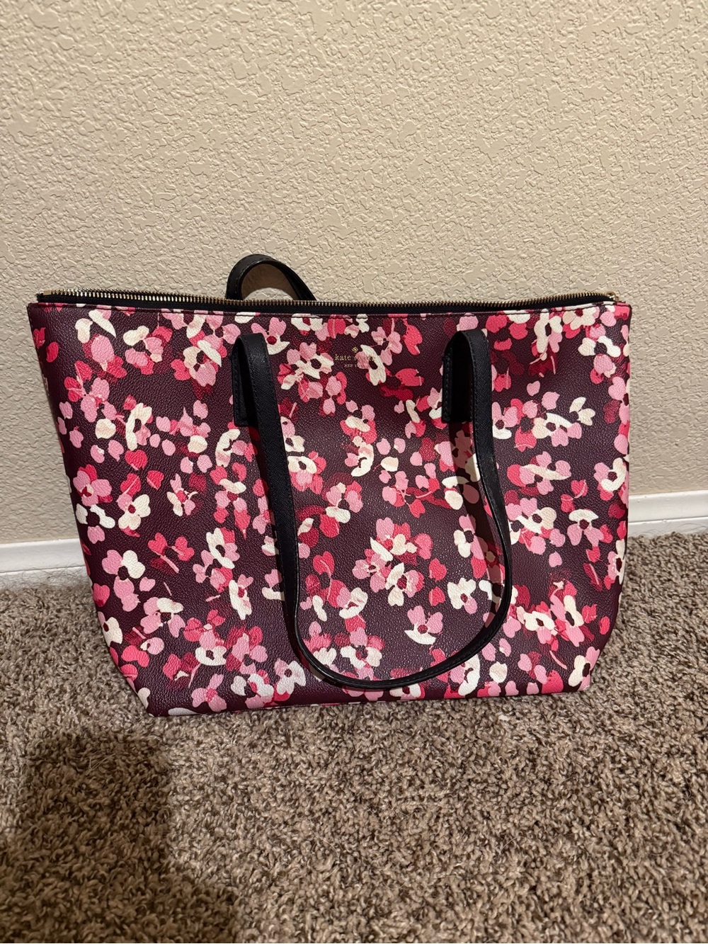 Floral Kate Spade Bag - Pink Multi